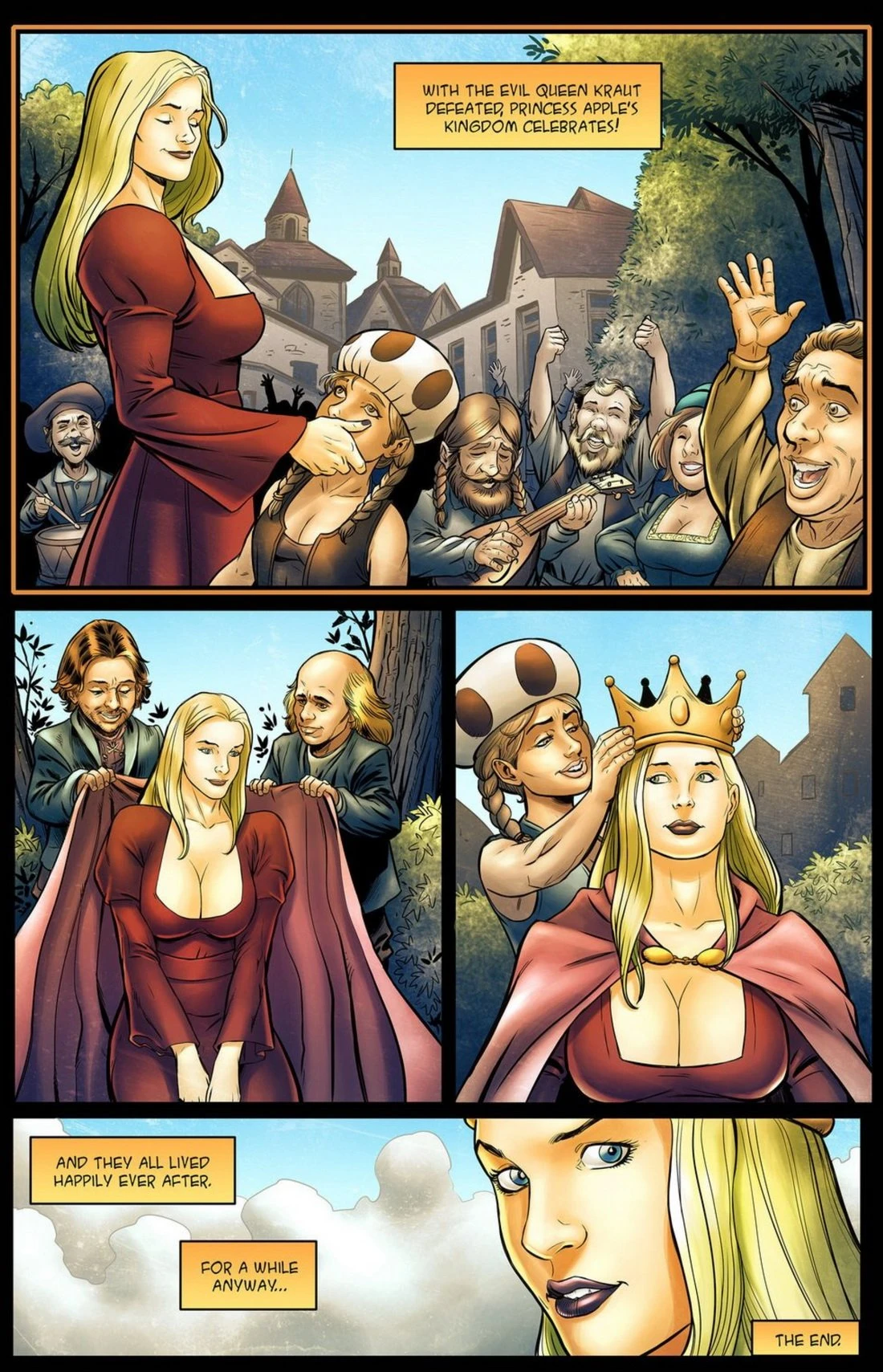 Princess Apple and the Lizard Kingdom porn comic picture 75
