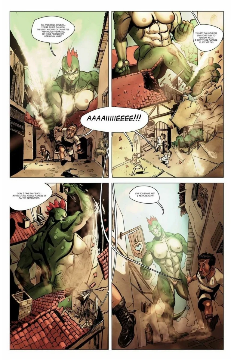 Princess Apple and the Lizard Kingdom porn comic picture 8