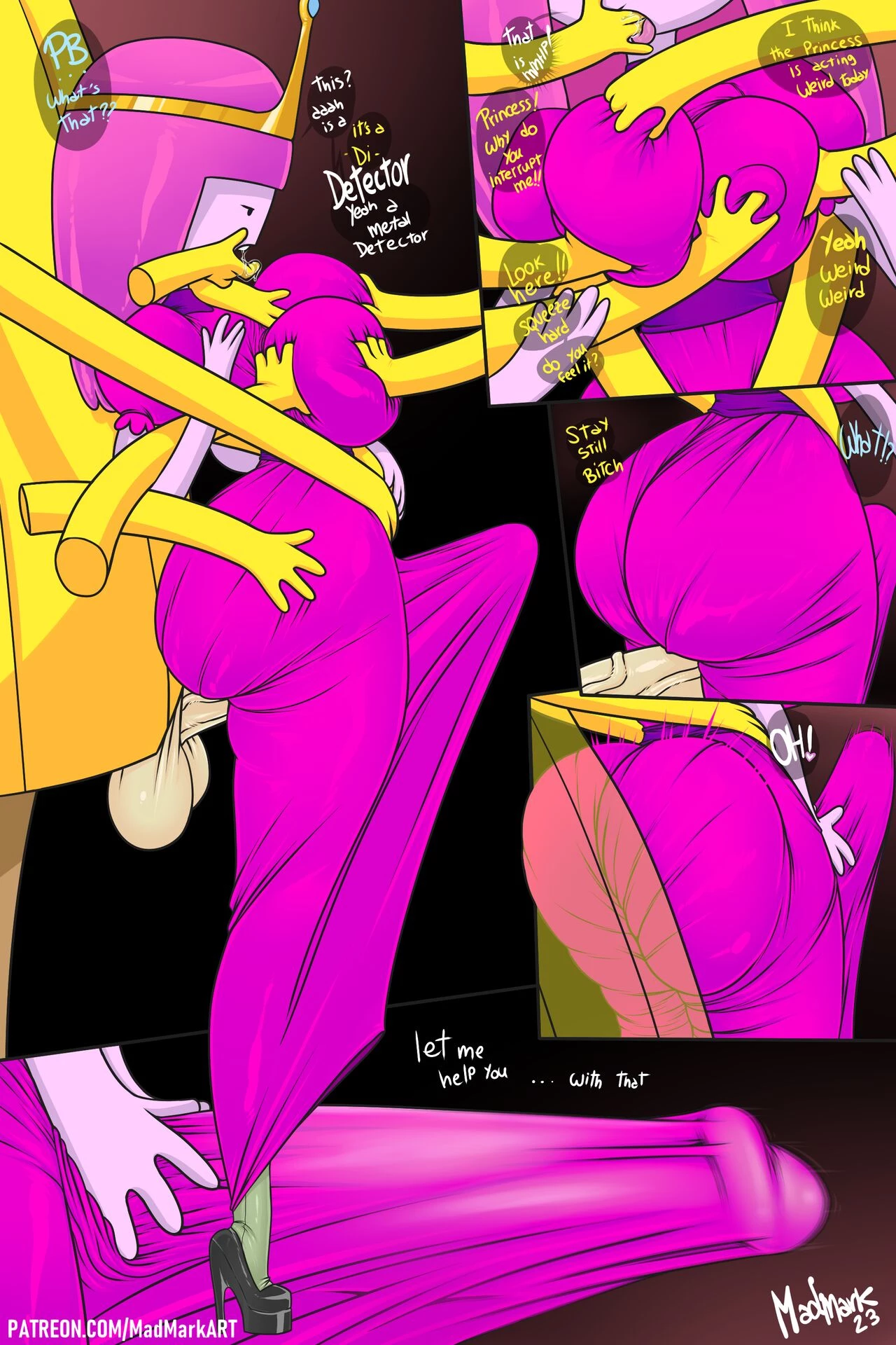 Princess Bubblegum porn comic picture 5