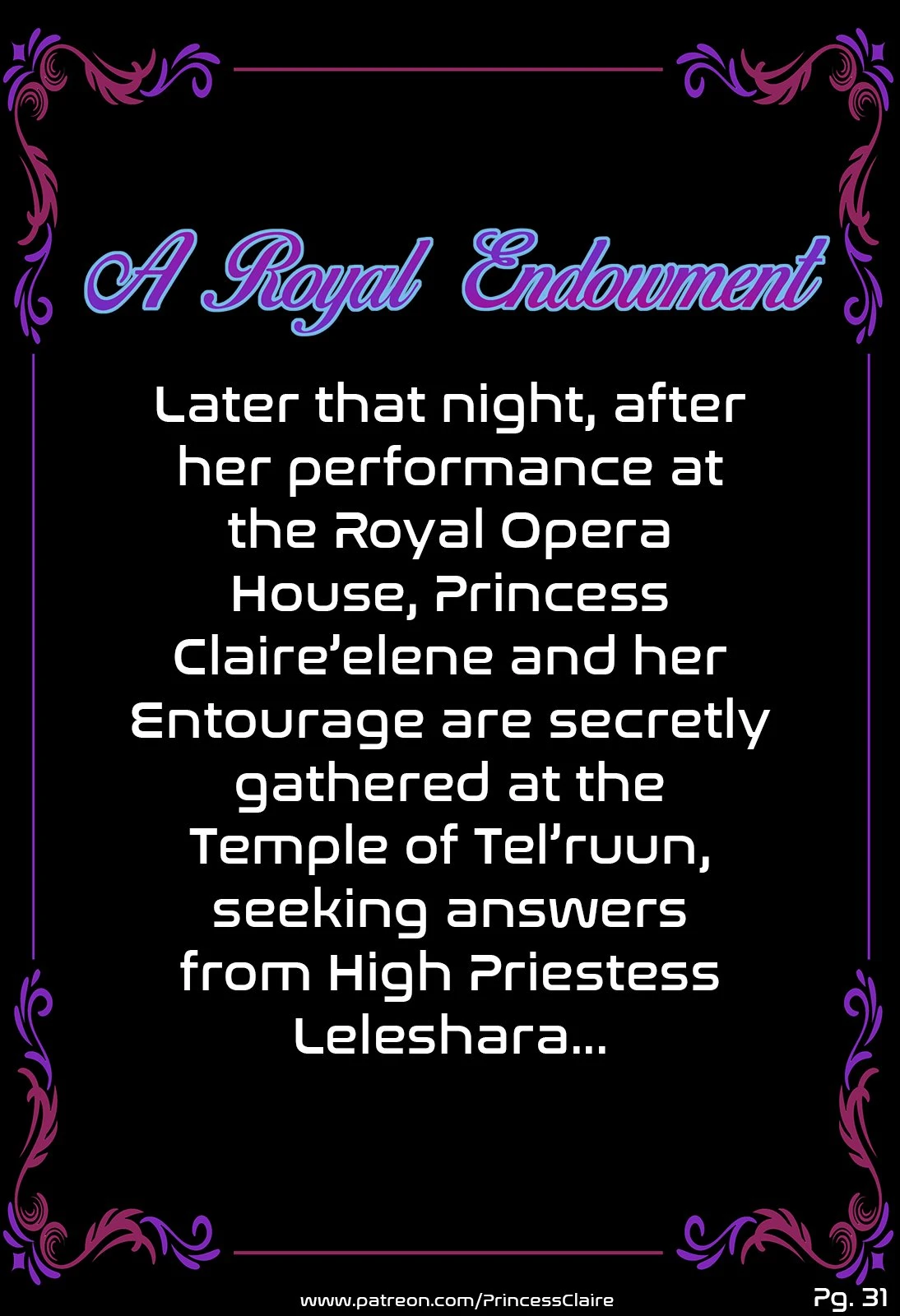 Princess Claire Ch. 2 porn comic picture 37