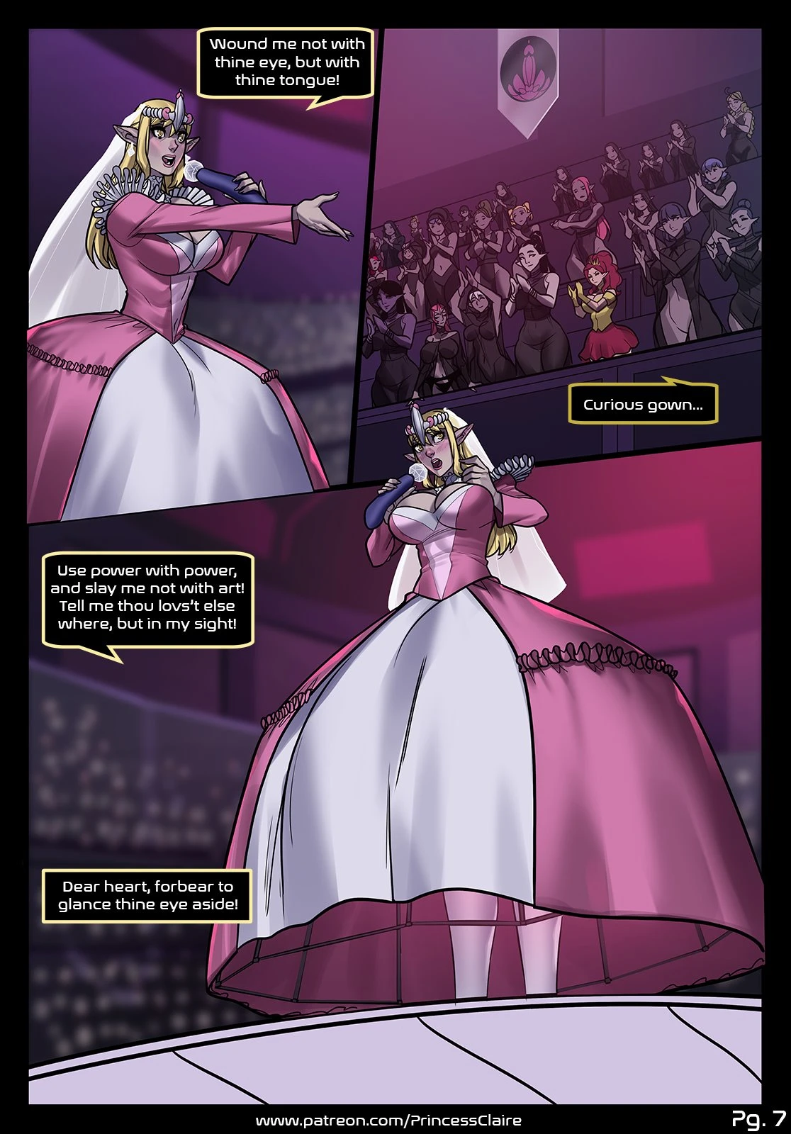 Princess Claire Ch. 2 porn comic picture 9