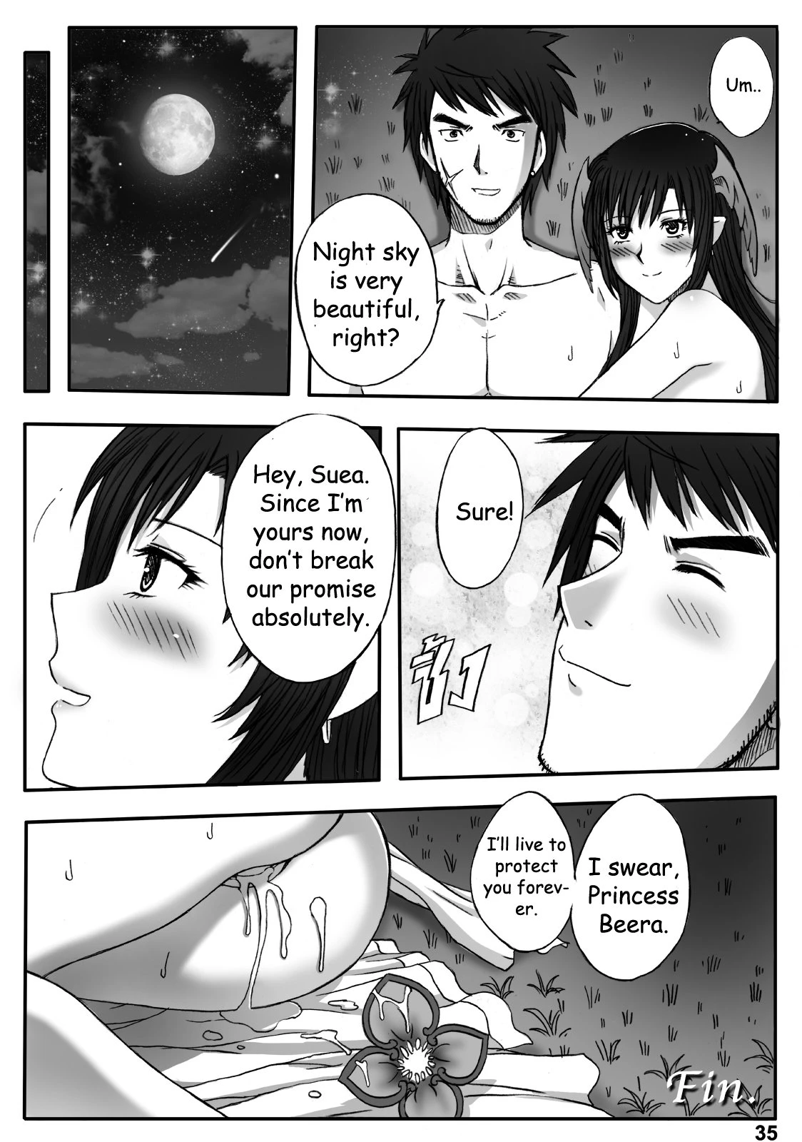 Princess Dragon porn comic picture 37