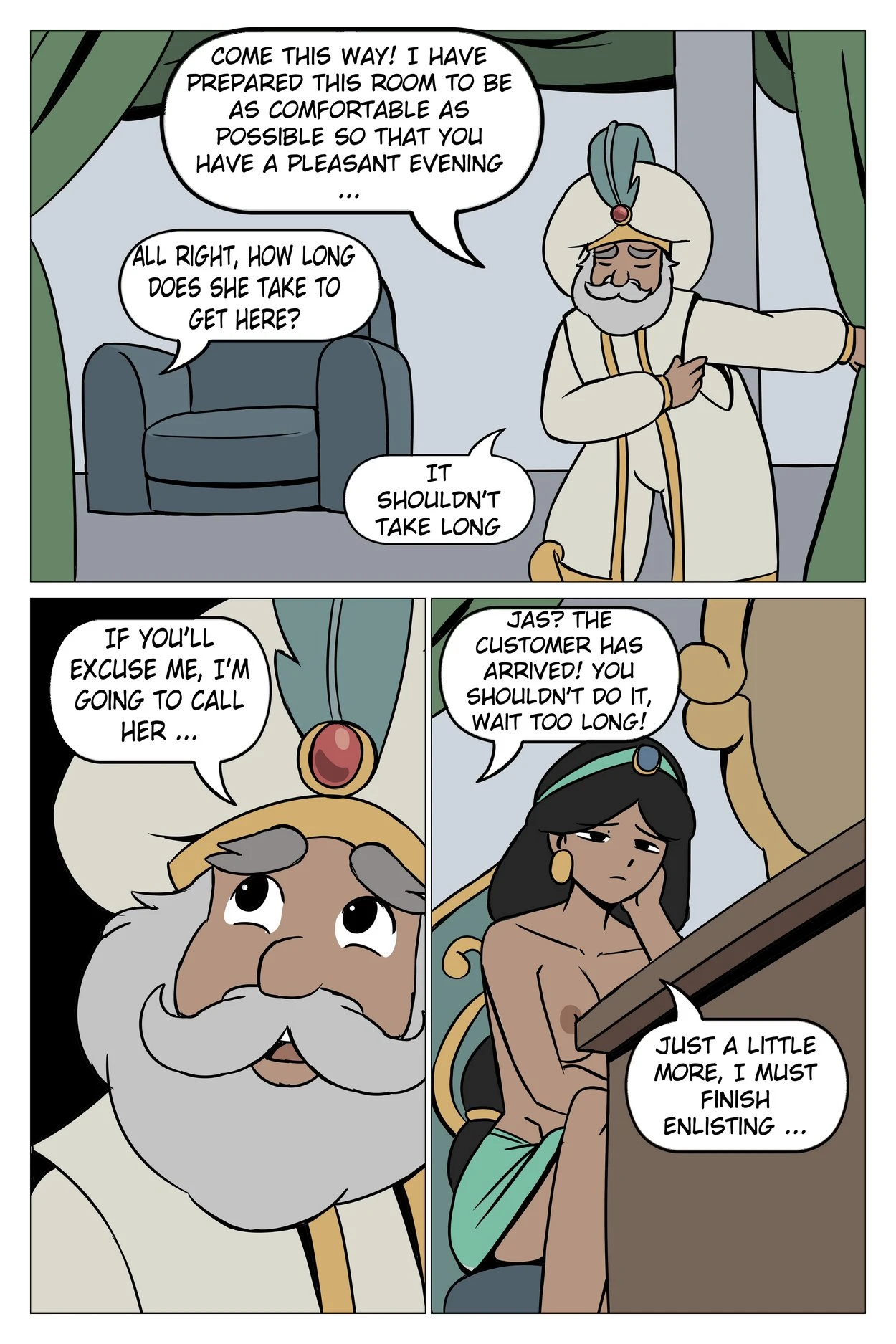 Princess Duty porn comic picture 3
