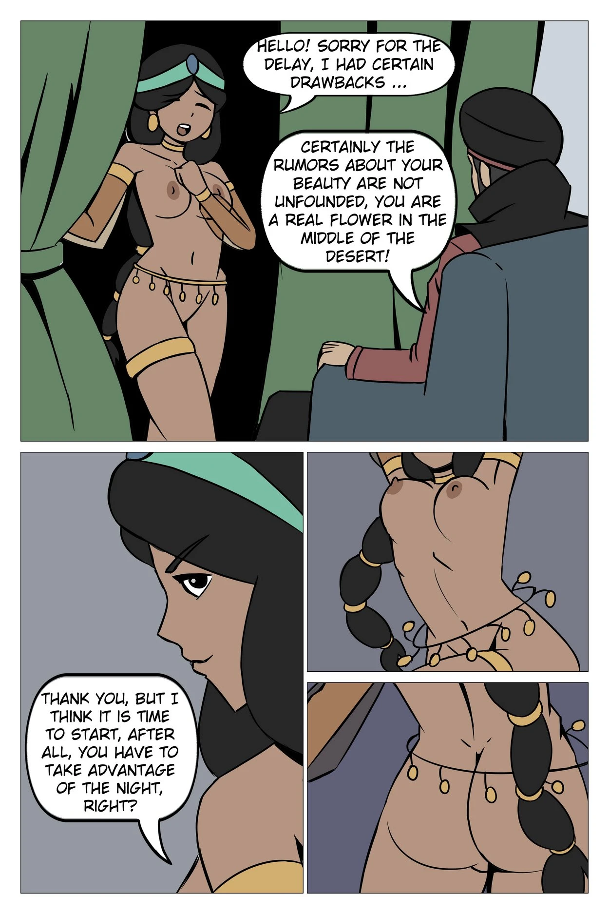 Princess Duty porn comic picture 5