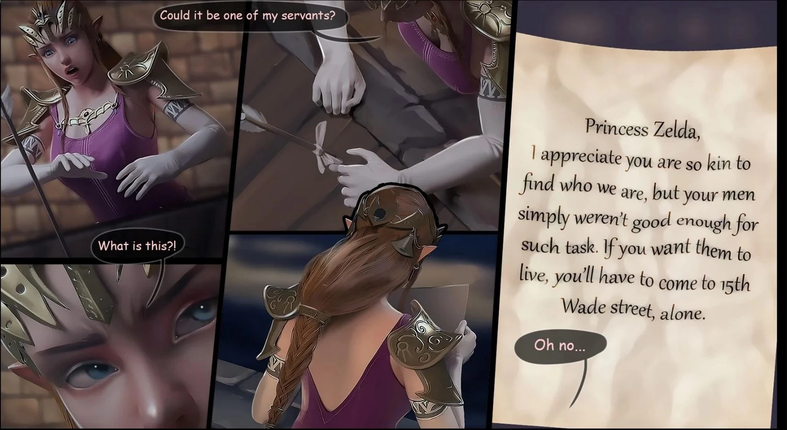 Princess in Trouble porn comic picture 2