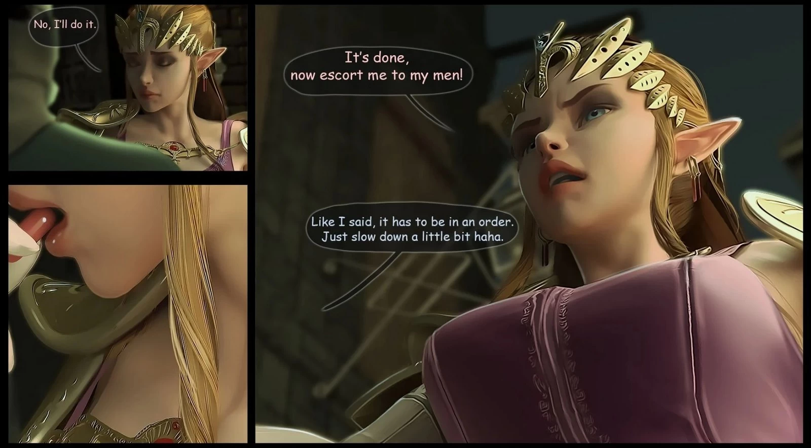 Princess in Trouble porn comic picture 6