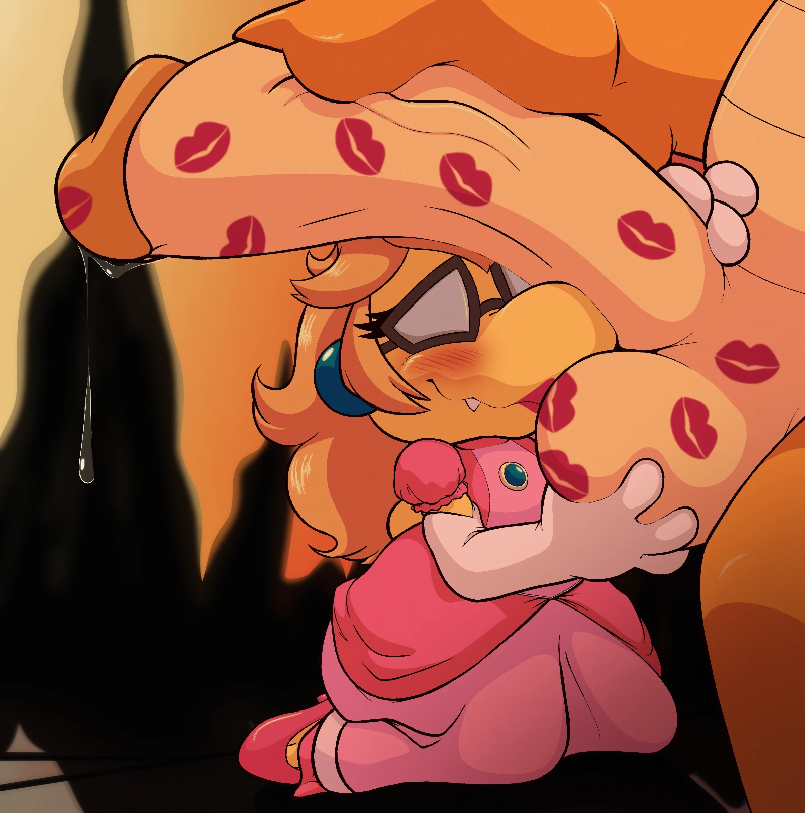 Princess Kamek porn comic picture 6