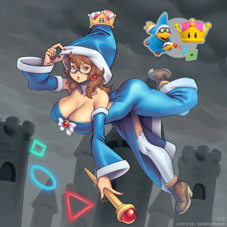 Princess Magikoopa Lewds porn comic picture 1