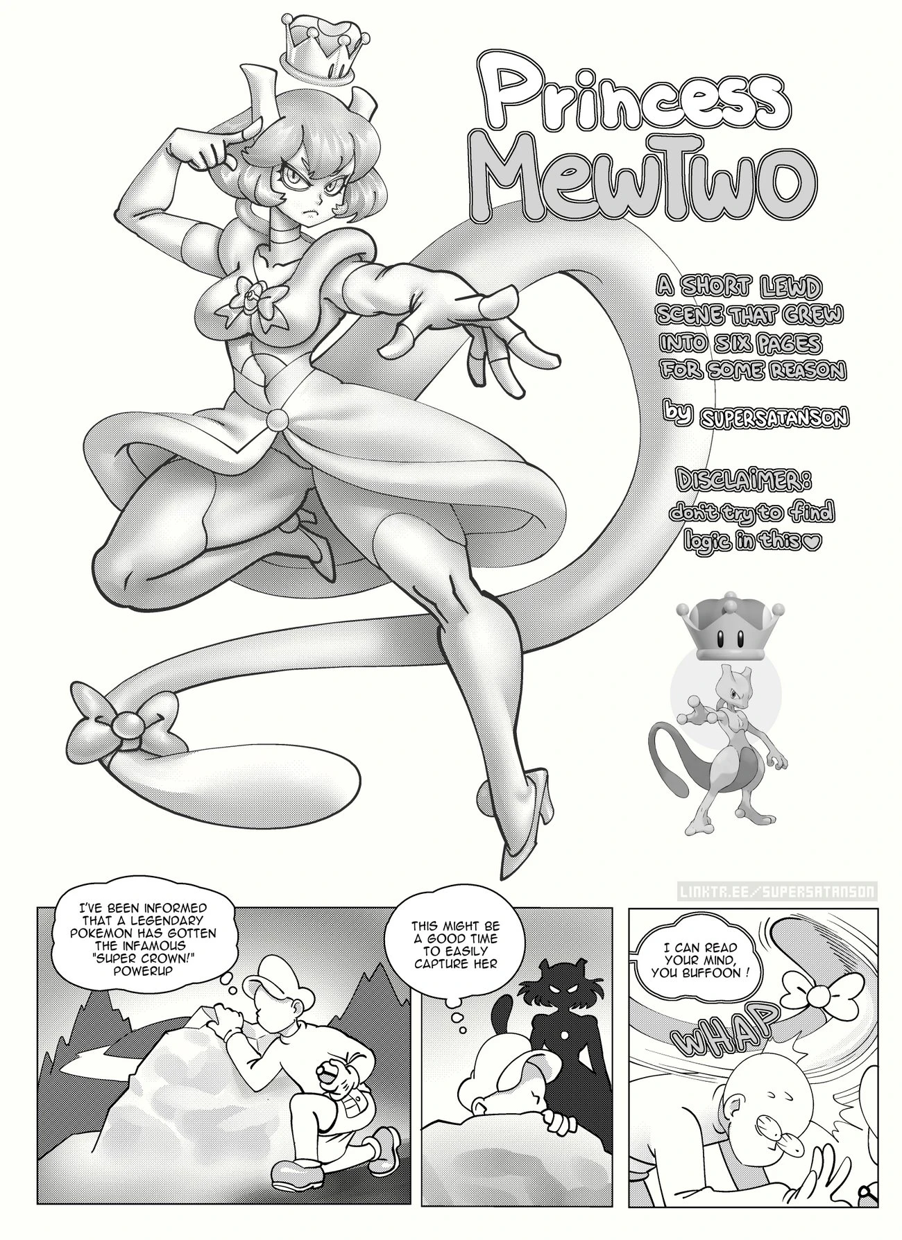 Princess Mewtwo porn comic picture 3