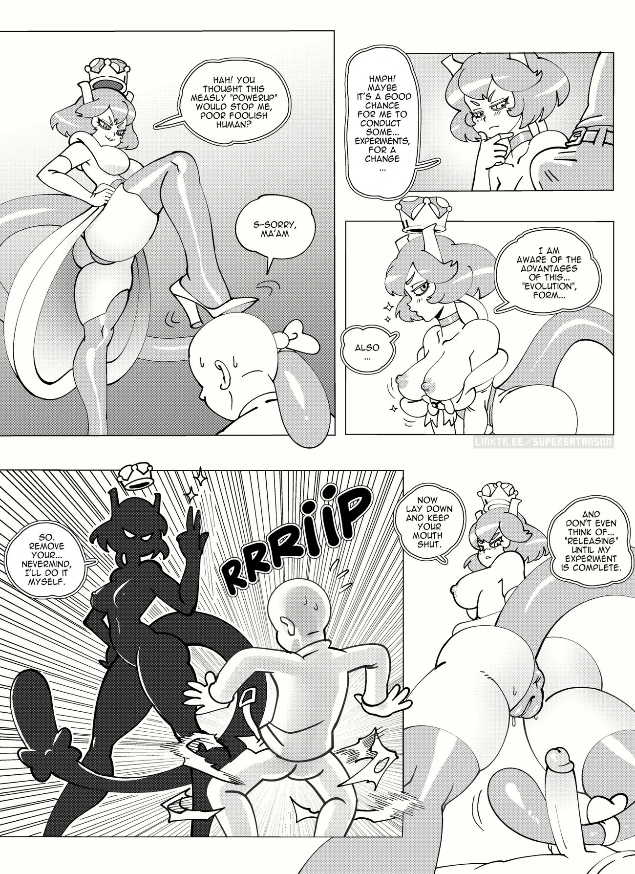 Princess Mewtwo porn comic picture 4
