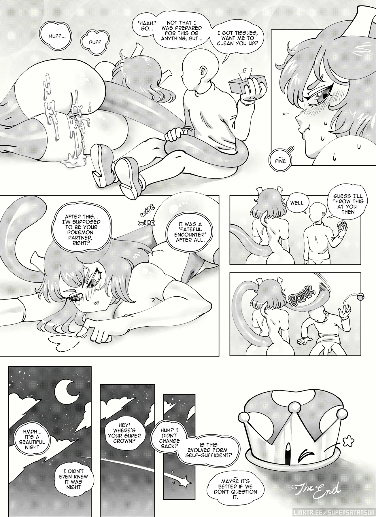 Princess Mewtwo porn comic picture 9