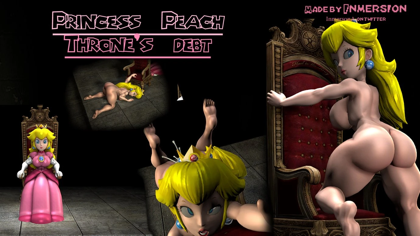 Princess Peach - Throne's Debt porn comic picture 1