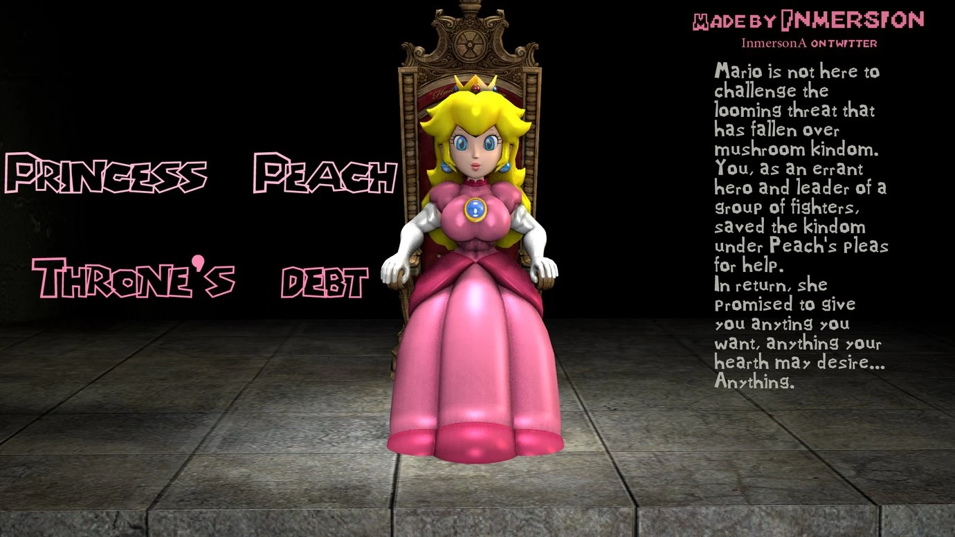Princess Peach - Throne's Debt porn comic picture 2