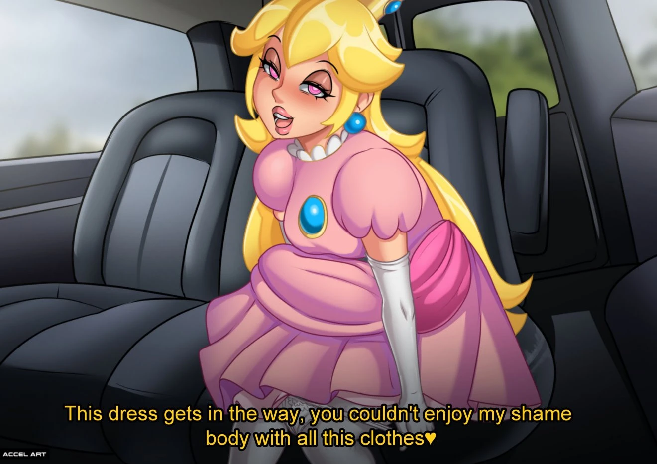 Princess Peach - Waifu Taxi porn comic picture 6