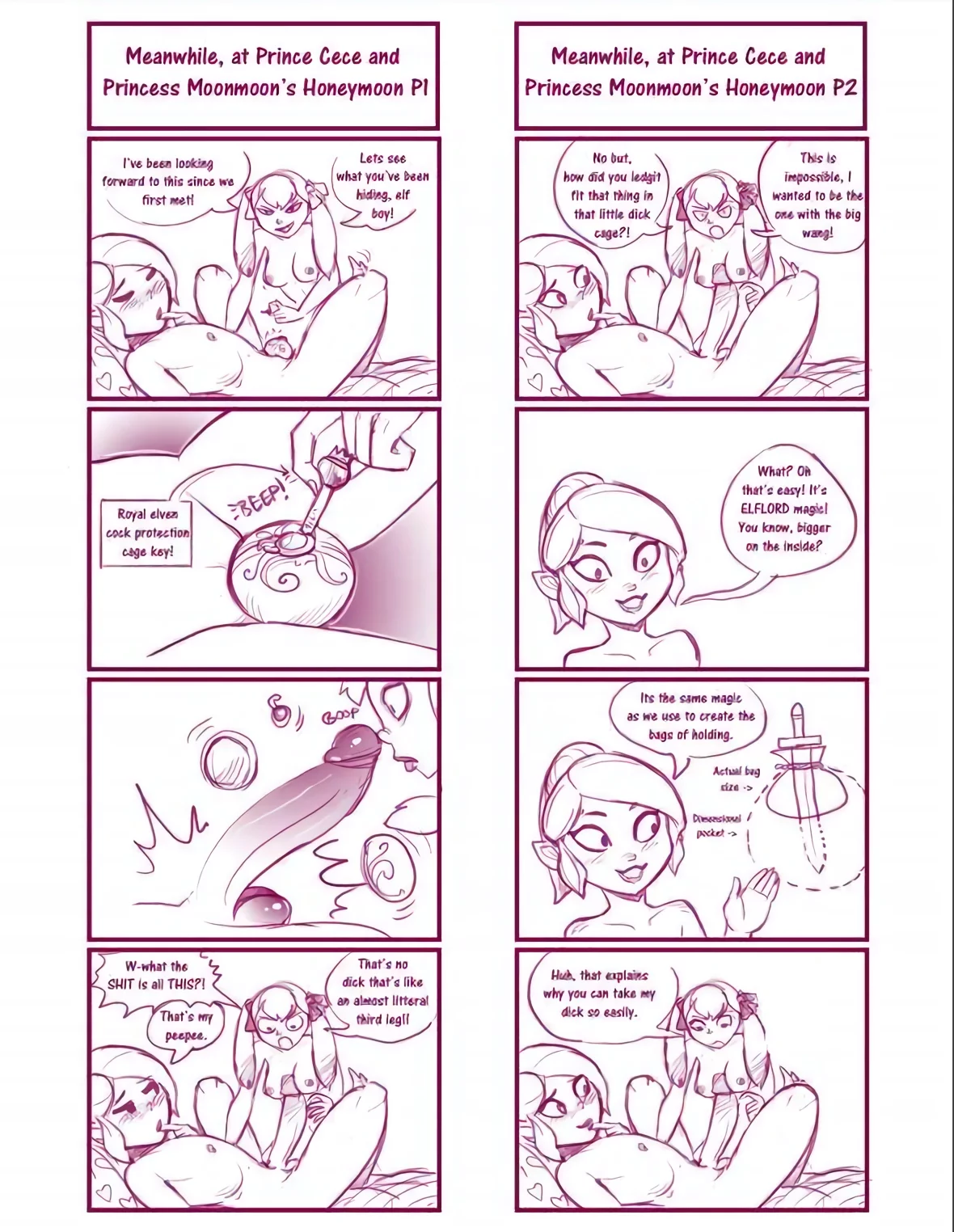 Princess Pippa Gets Kidnapped porn comic picture 19