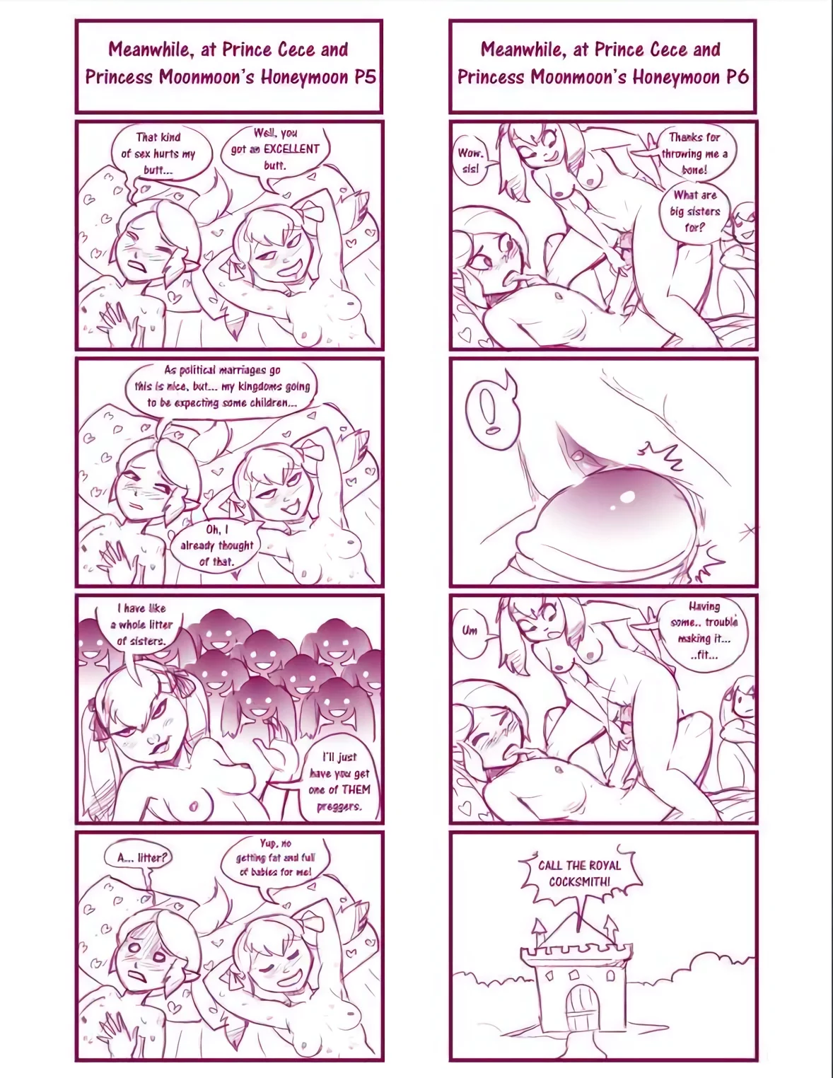 Princess Pippa Gets Kidnapped porn comic picture 21