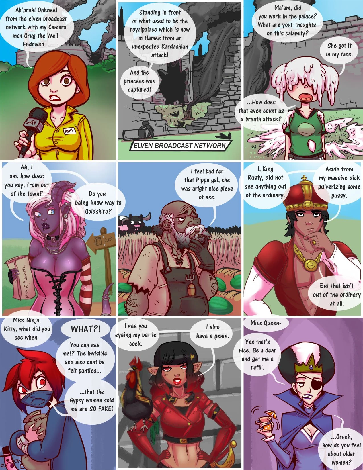 Princess Pippa Gets Kidnapped porn comic picture 3