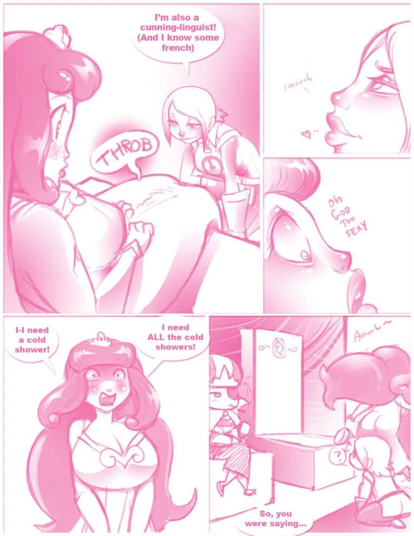 Princess Pippa vs The Princess of Lesbos porn comic picture 6