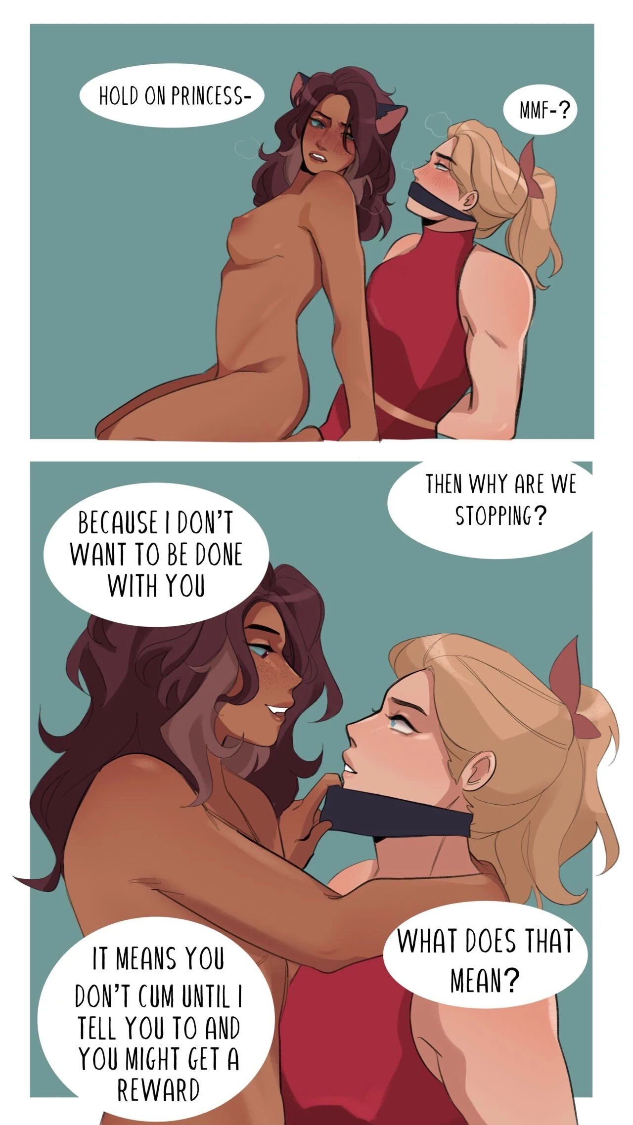 Princess Prom porn comic picture 13