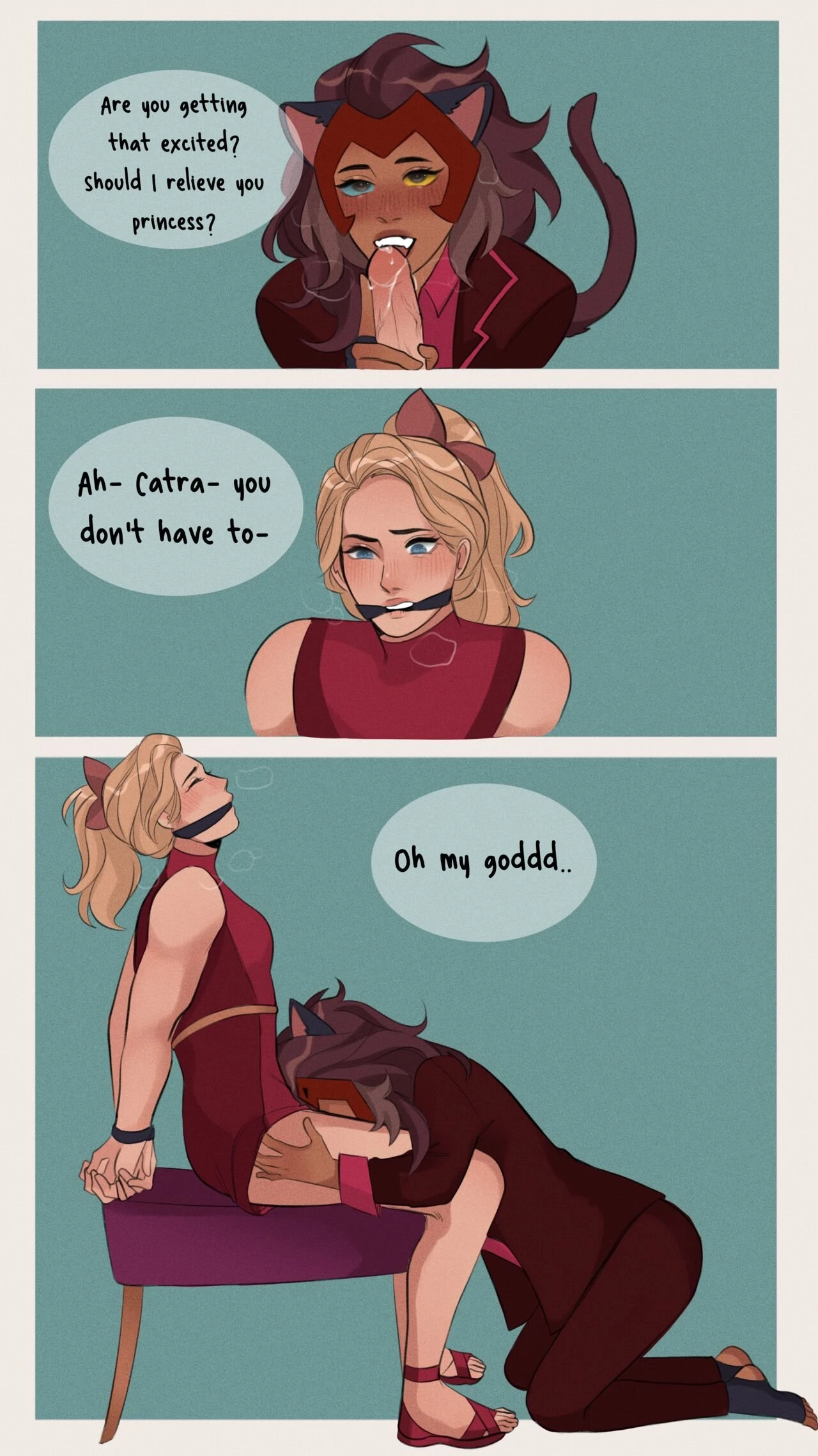 Princess Prom porn comic picture 8