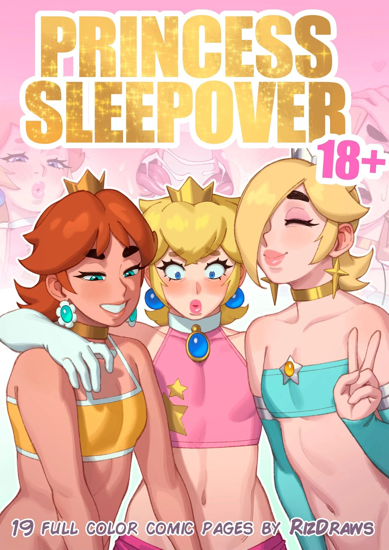 Princess Sleepover porn comic picture 1