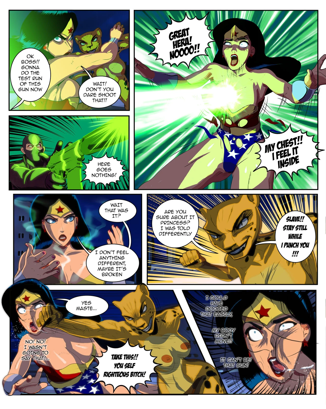 Princess Vs Beast porn comic picture 8