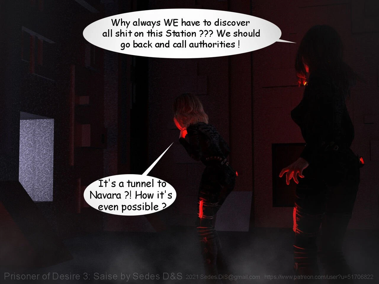 Prisoners of Desire 3 porn comic picture 49