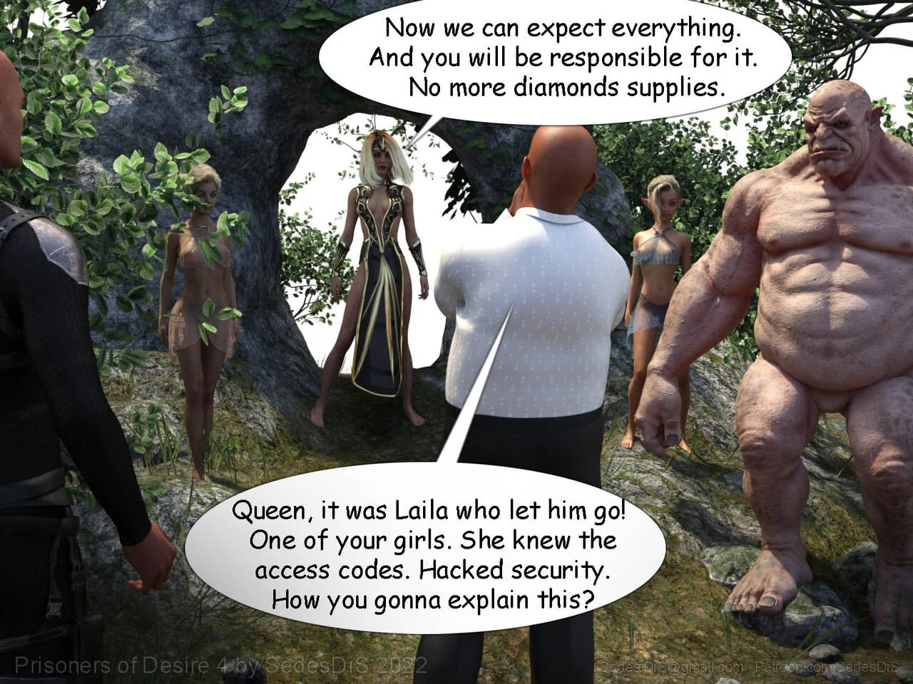 Prisoners of Desire 4 porn comic picture 42