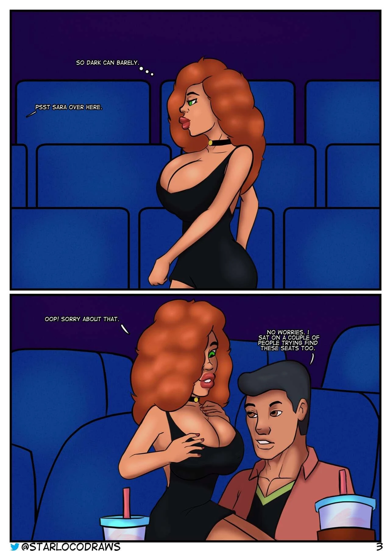 Professor's Big Date porn comic picture 4