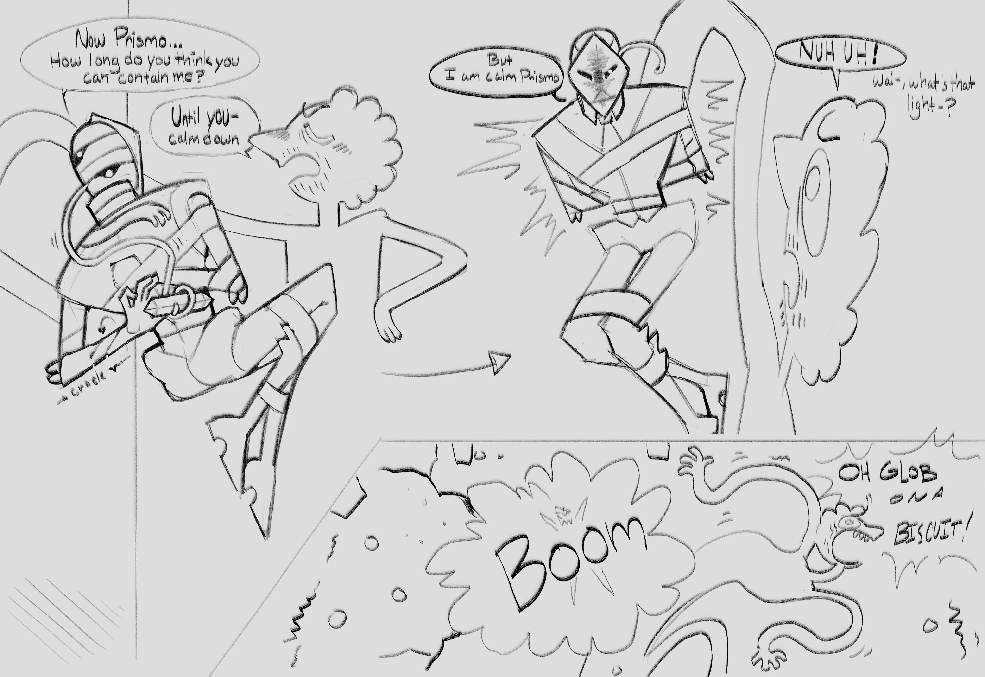 Prohibited Wish Comic: Cubed Prismo Escapes! porn comic picture 2