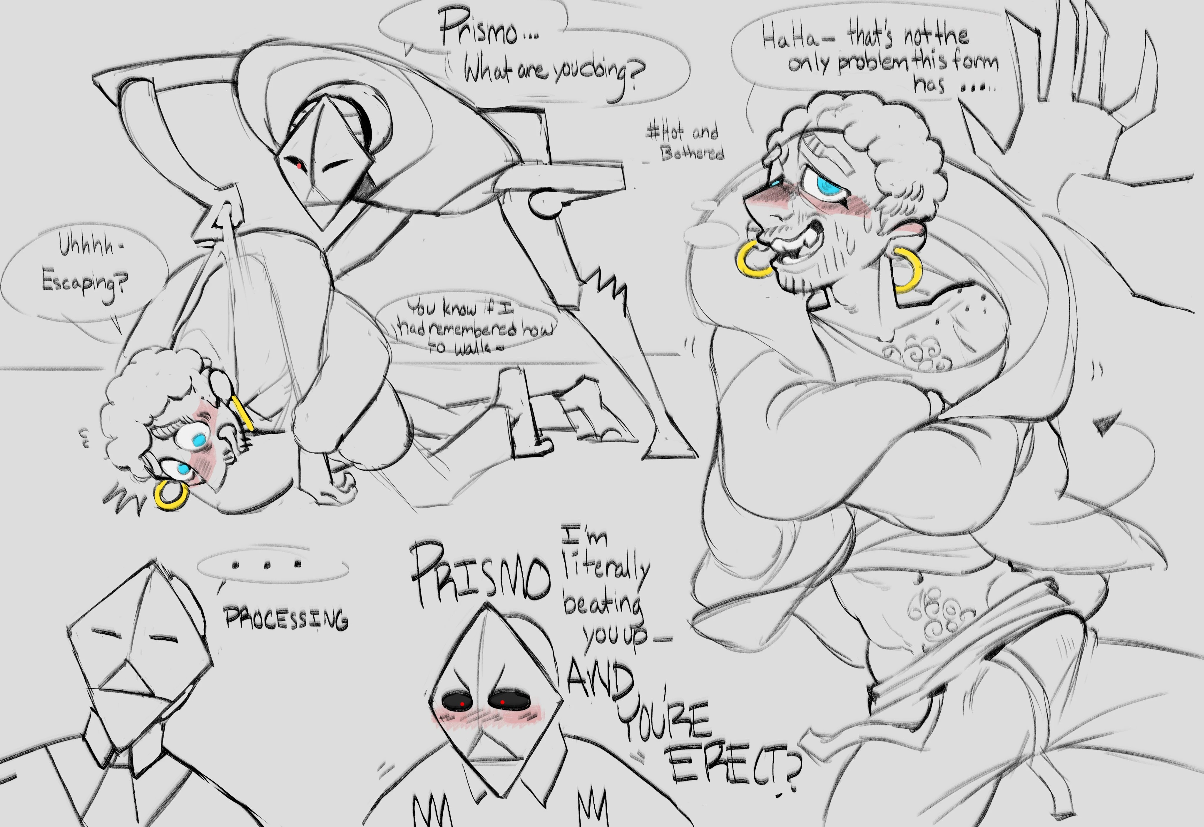 Prohibited Wish Comic: Cubed Prismo Escapes! porn comic picture 6