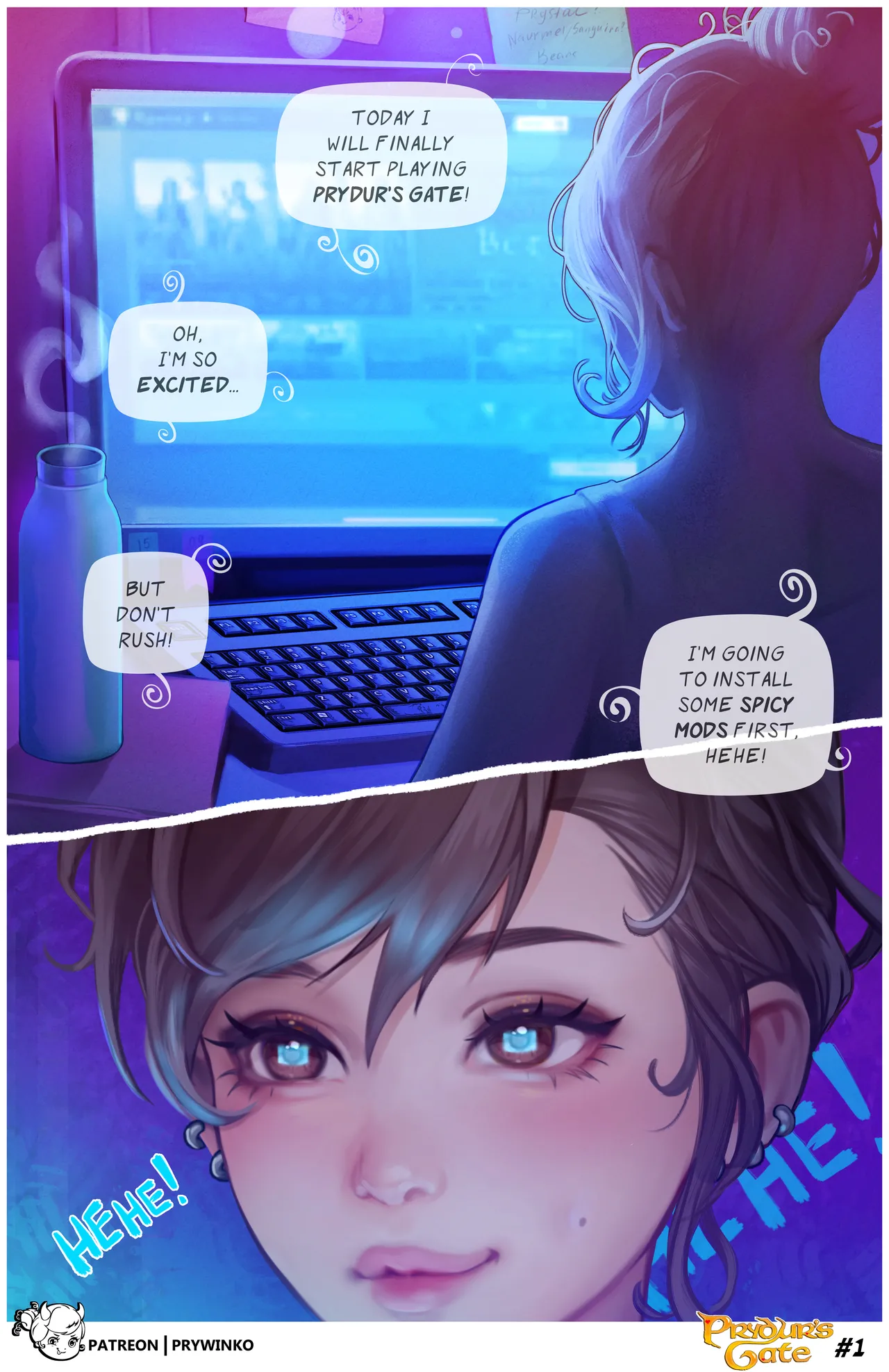 Prydur's Gate porn comic picture 1