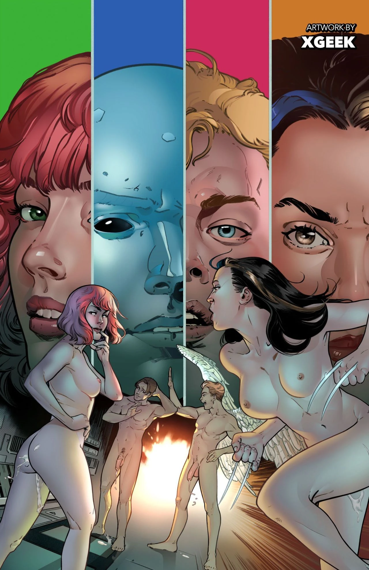 Psycho Nymphos 2 porn comic picture 11