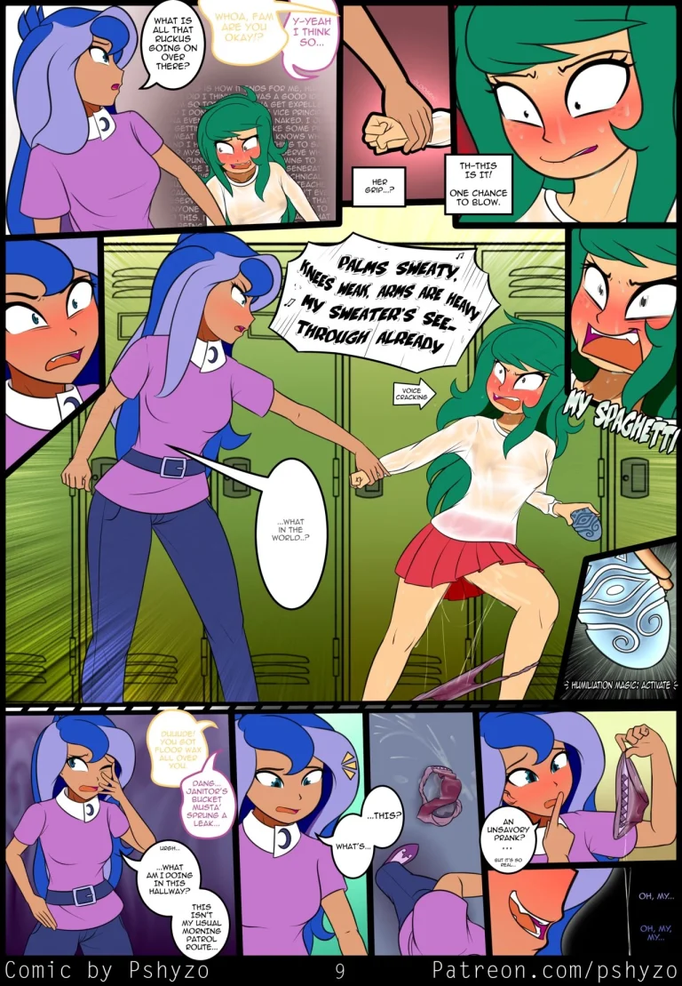 Public Wallflower alternative porn comic picture 10