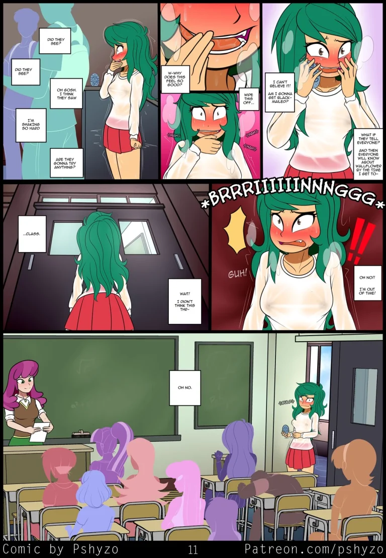 Public Wallflower alternative porn comic picture 12