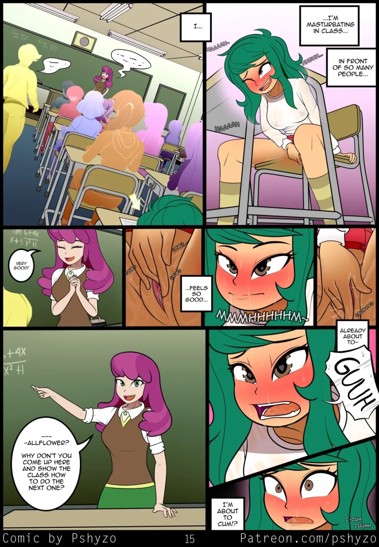 Public Wallflower alternative porn comic picture 16