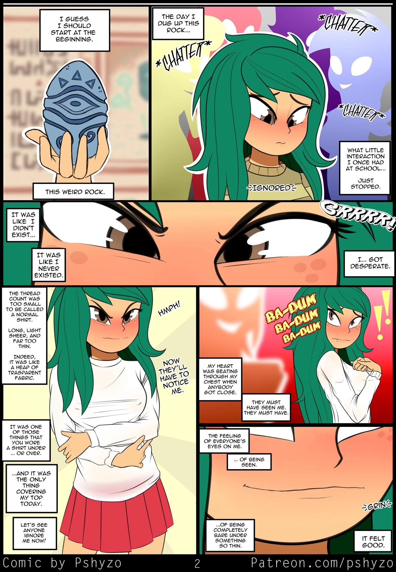 Public Wallflower alternative porn comic picture 3