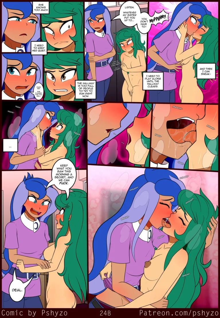 Public Wallflower alternative porn comic picture 30