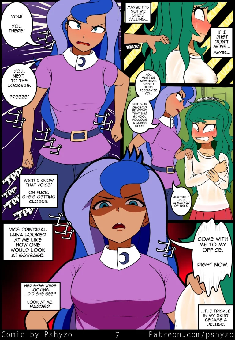 Public Wallflower alternative porn comic picture 8