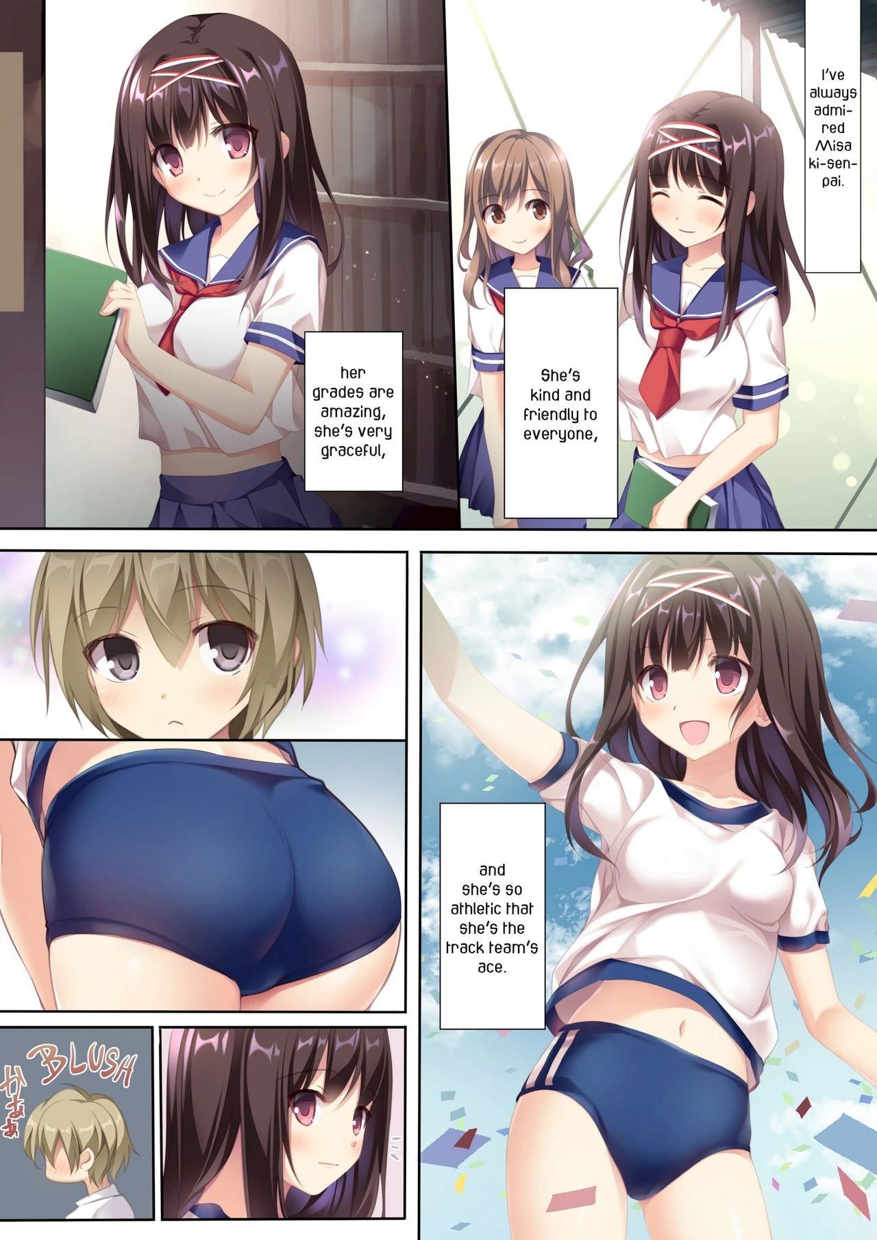 Pure Slut Miko Senpai porn comic picture 11