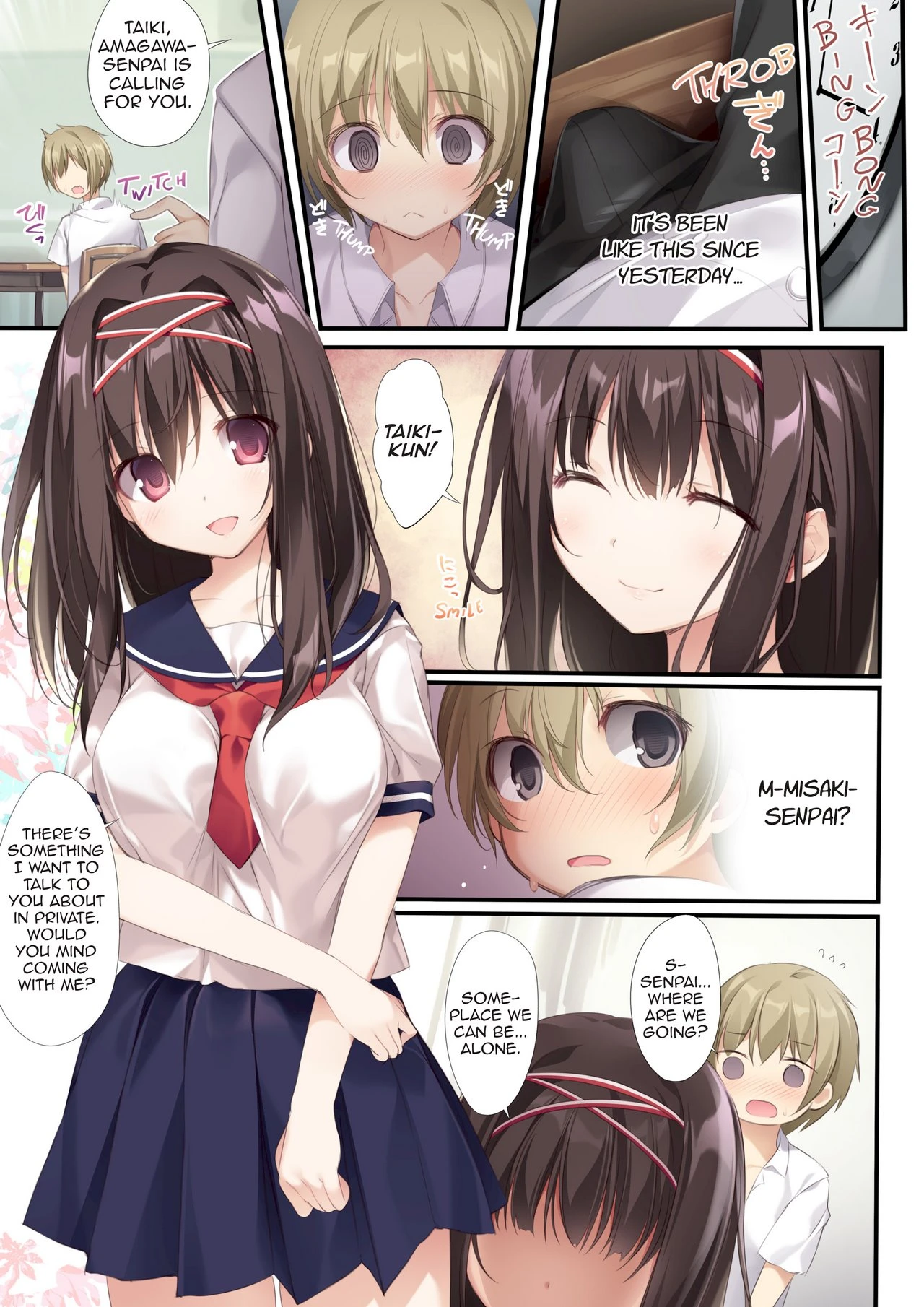 Pure Slut Miko Senpai porn comic picture 12