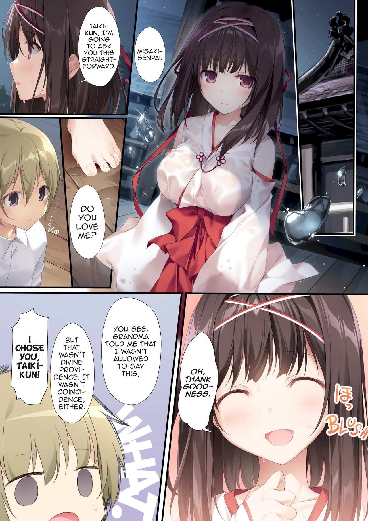 Pure Slut Miko Senpai porn comic picture 22