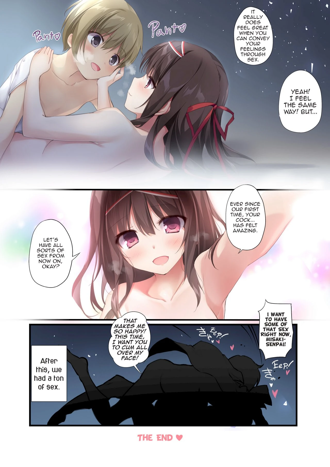 Pure Slut Miko Senpai porn comic picture 29