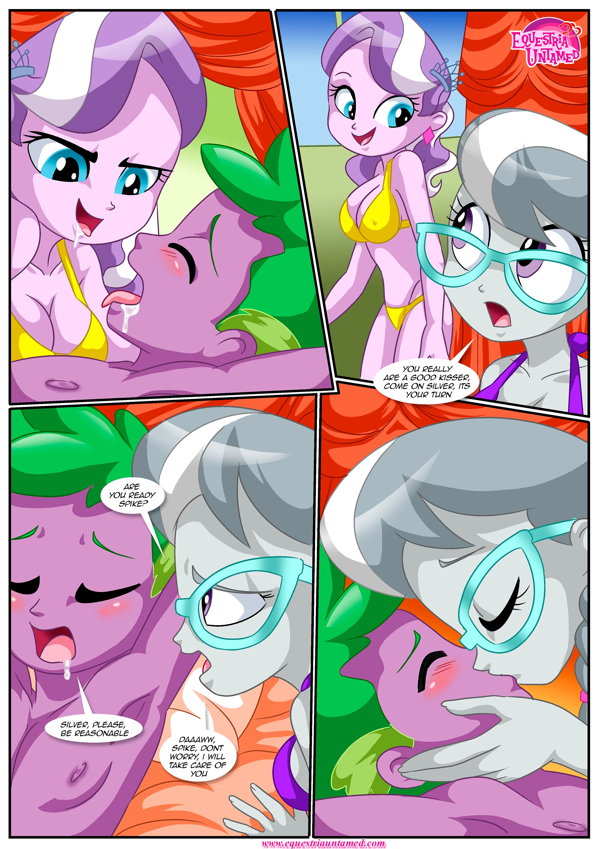 Purple love slave porn comic picture 8