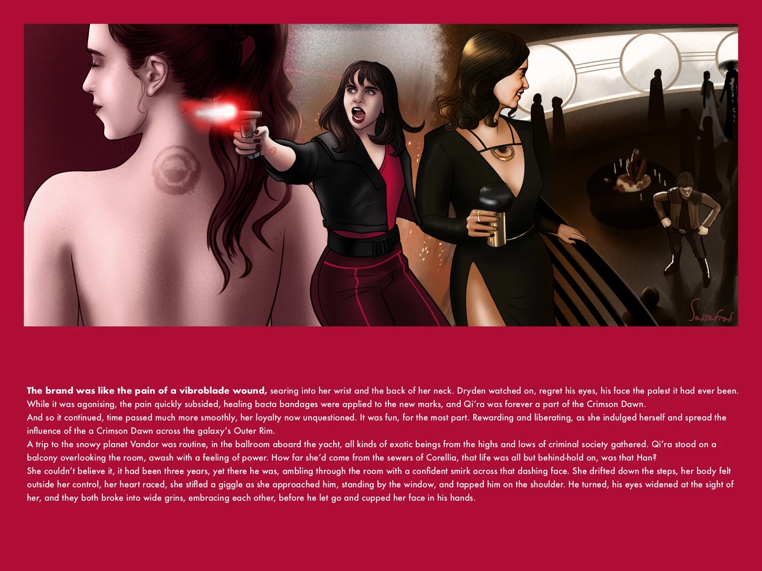 Qi'ra: Crimson Dawn porn comic picture 14