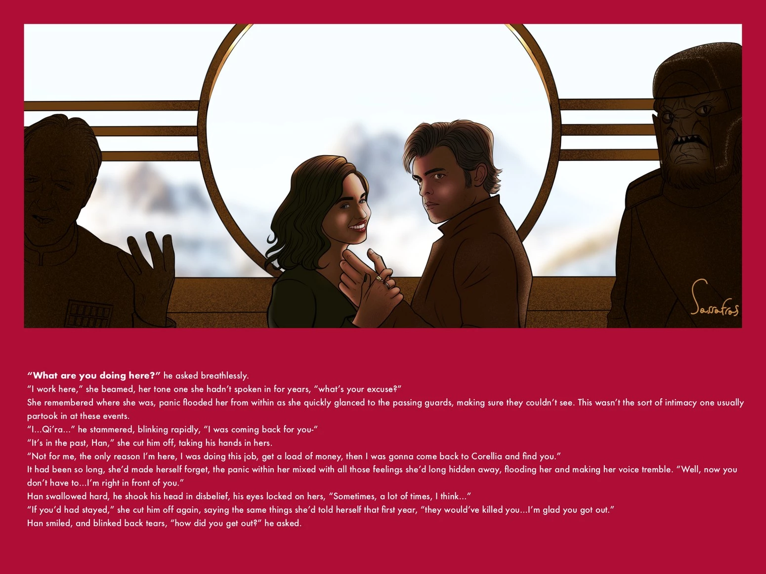 Qi'ra: Crimson Dawn porn comic picture 15