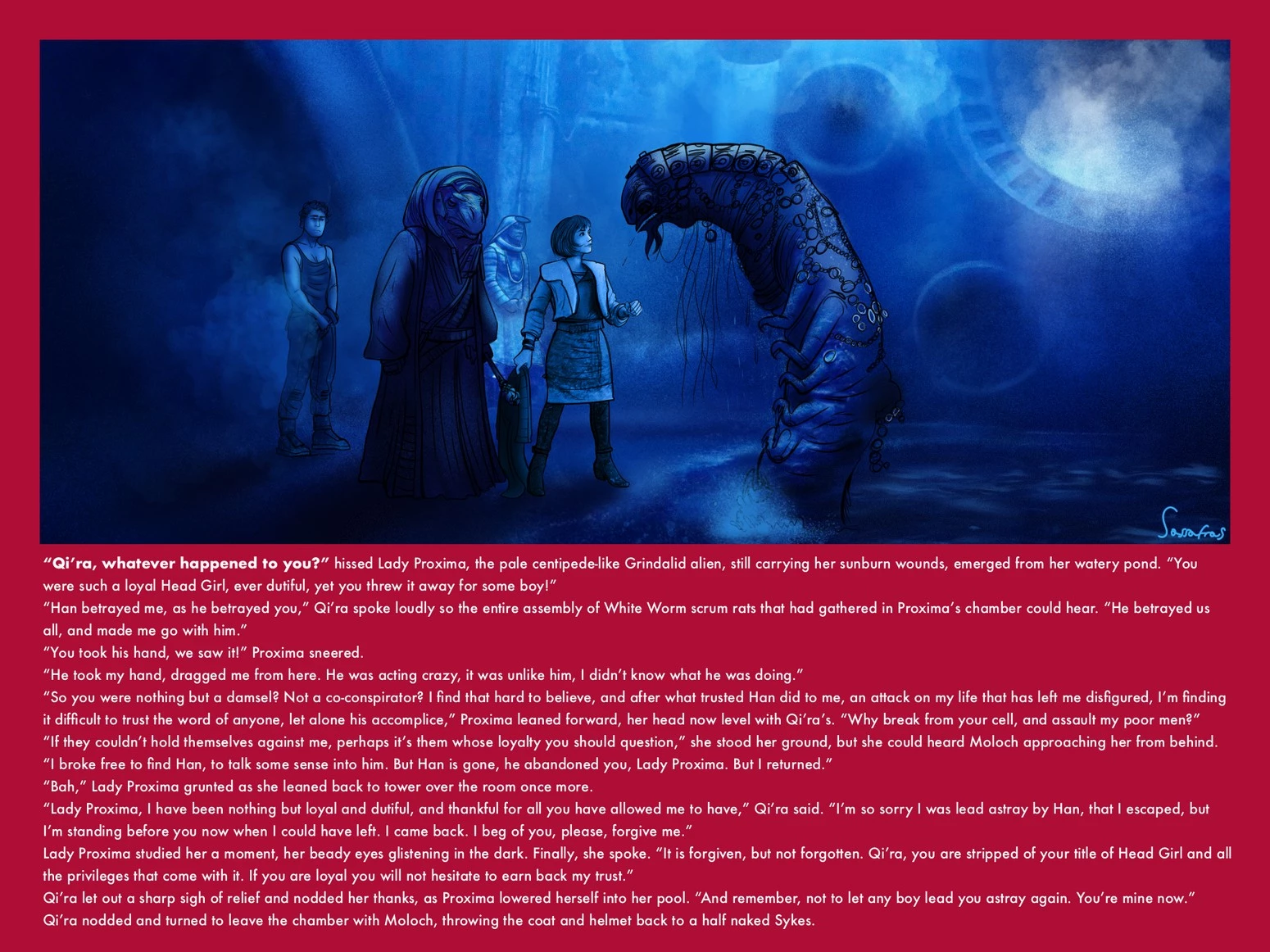 Qi'ra: Crimson Dawn porn comic picture 5