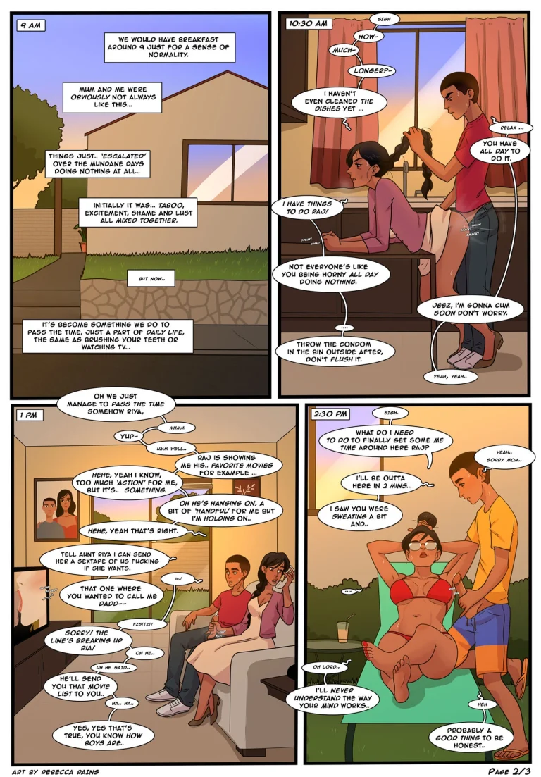Quarantine Life porn comic picture 2