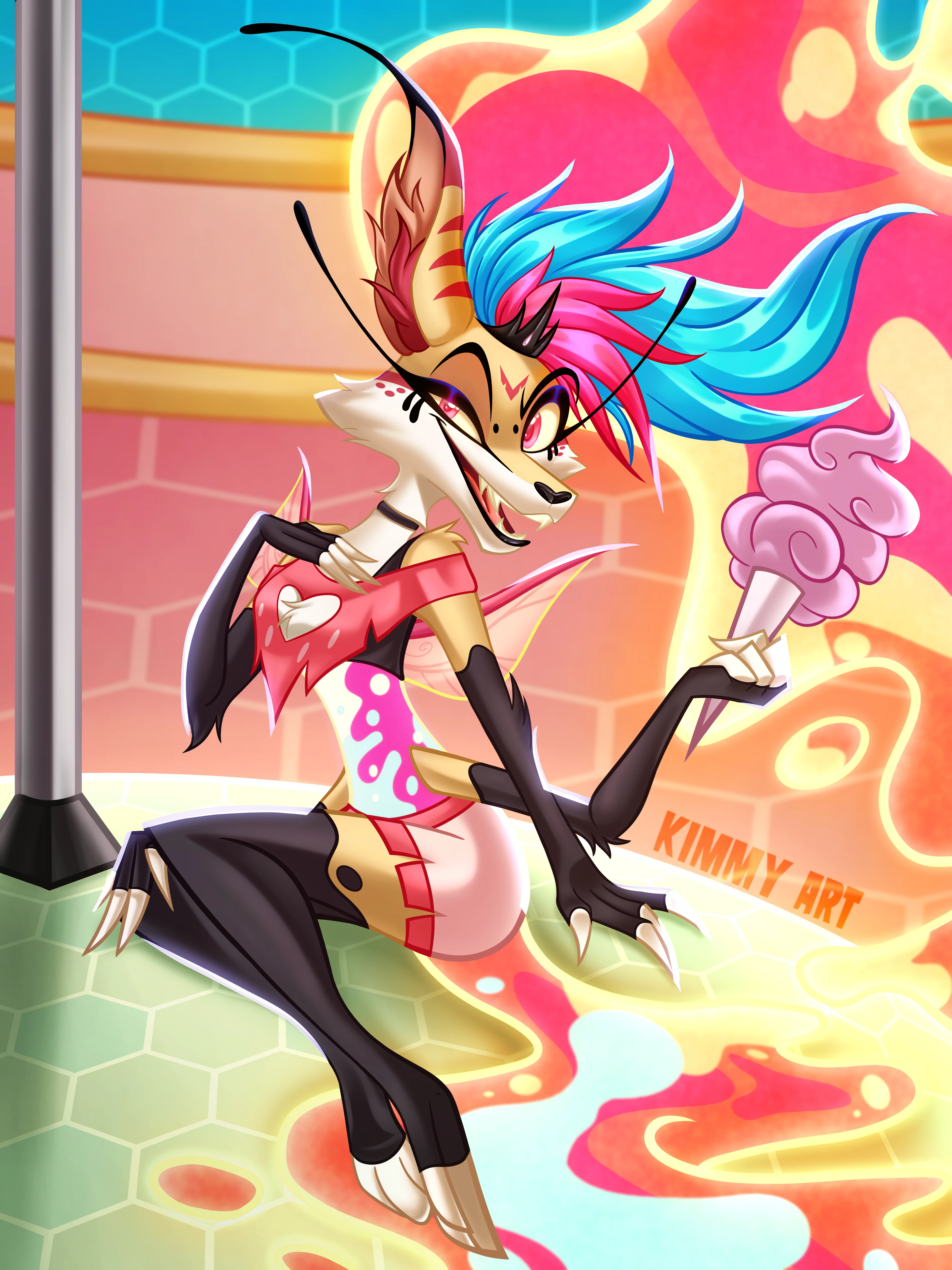 Queen Bee-lzebub (Helluva Boss) Collection porn comic picture 103