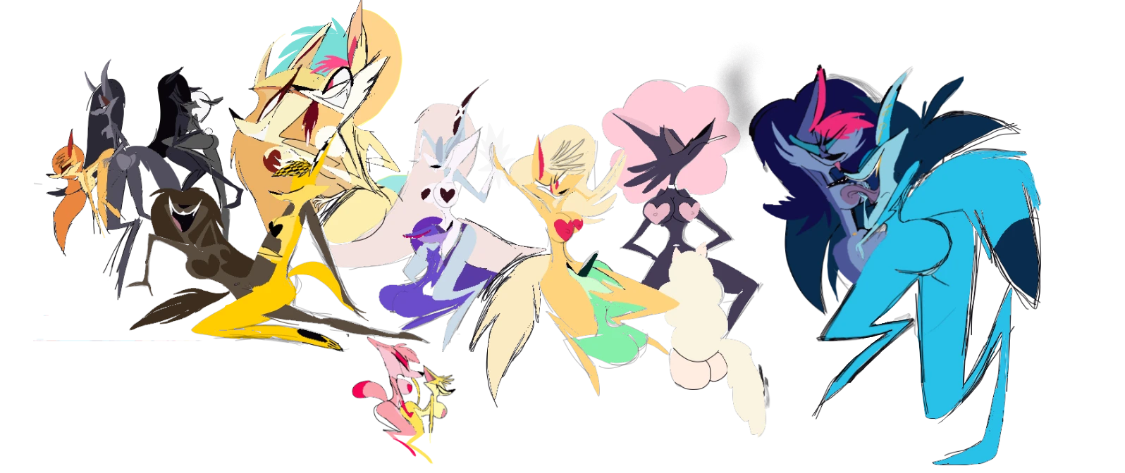 Queen Bee-lzebub (Helluva Boss) Collection porn comic picture 135